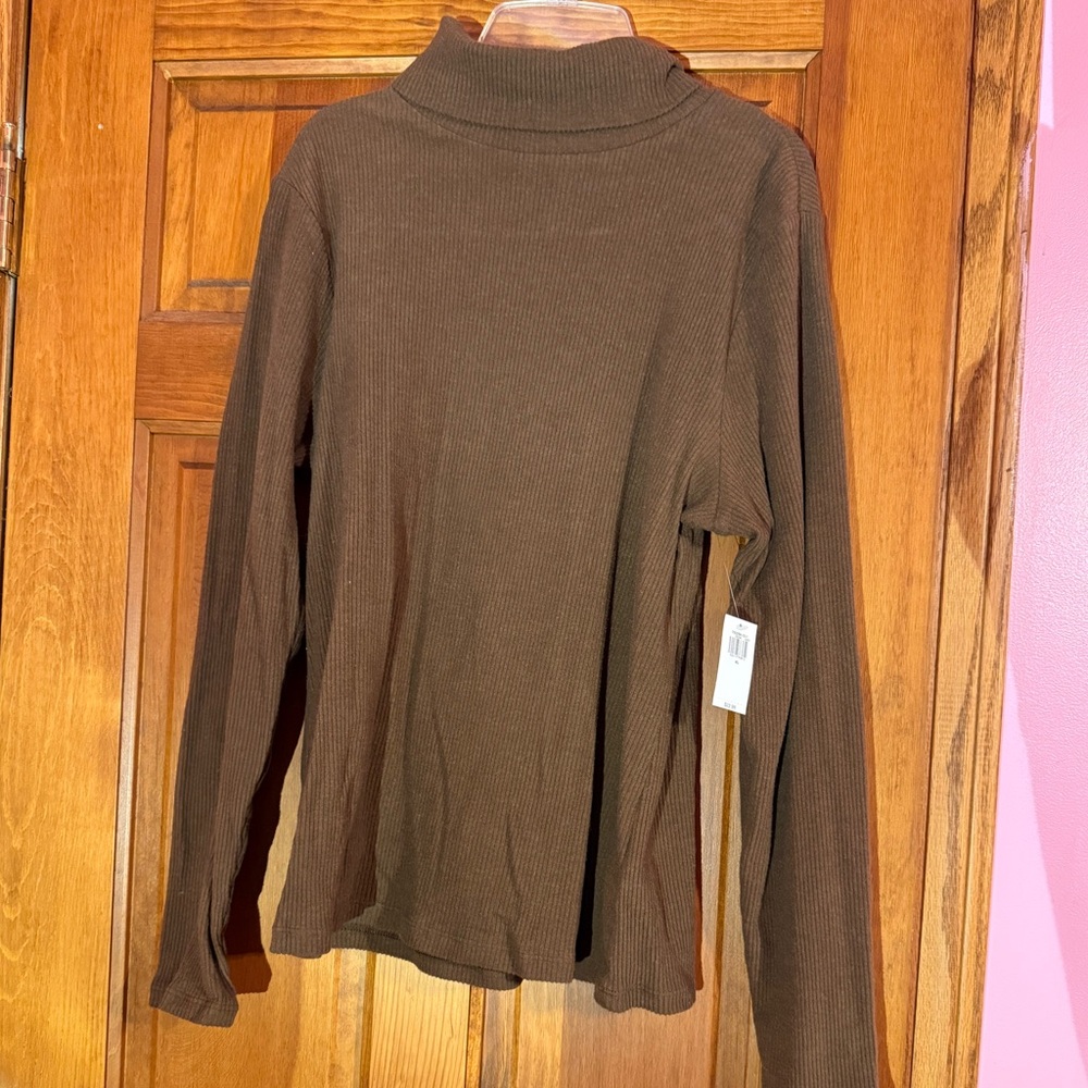Brown Old Navy Turtleneck